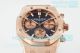11 Clone Swiss APS Audemars Piguet Royal Oak Blue Dial Rose Gold Frosted Gold Watch (3)_th.jpg